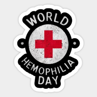 Hemophilia Day Sticker